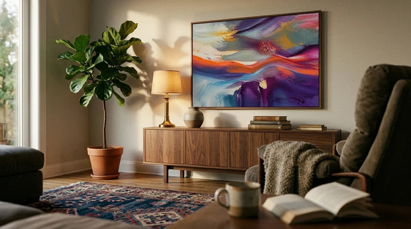 Living Room Wall Decor: Start With the Wall You Actually Look At