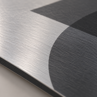 Brushed Aluminum surface detail