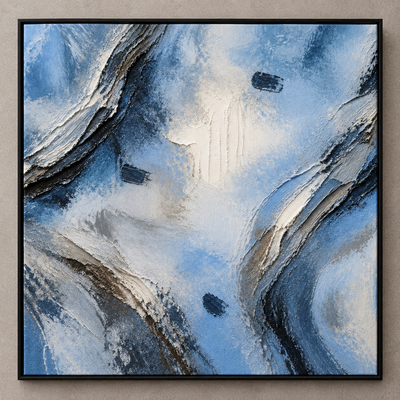 Framed Canvas surface detail