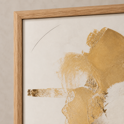 Wooden Framed edge or frame detail