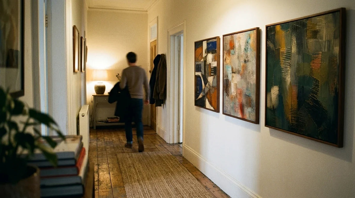Stairways and Hallways: The Walls People Forget