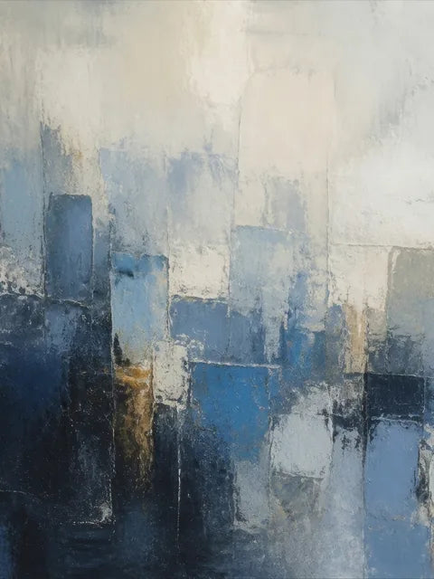 Blue Abstract Wall Art