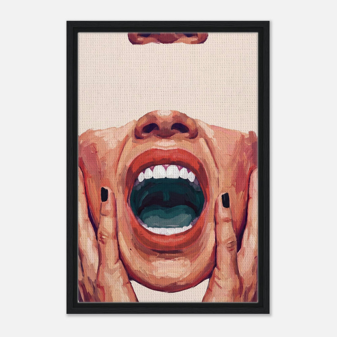 The Scream | Others Framed Canvas