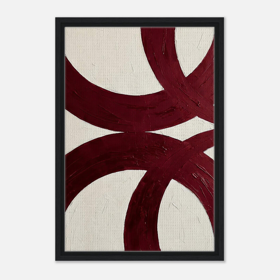 Cipher Organic | Abstract Framed Canvas