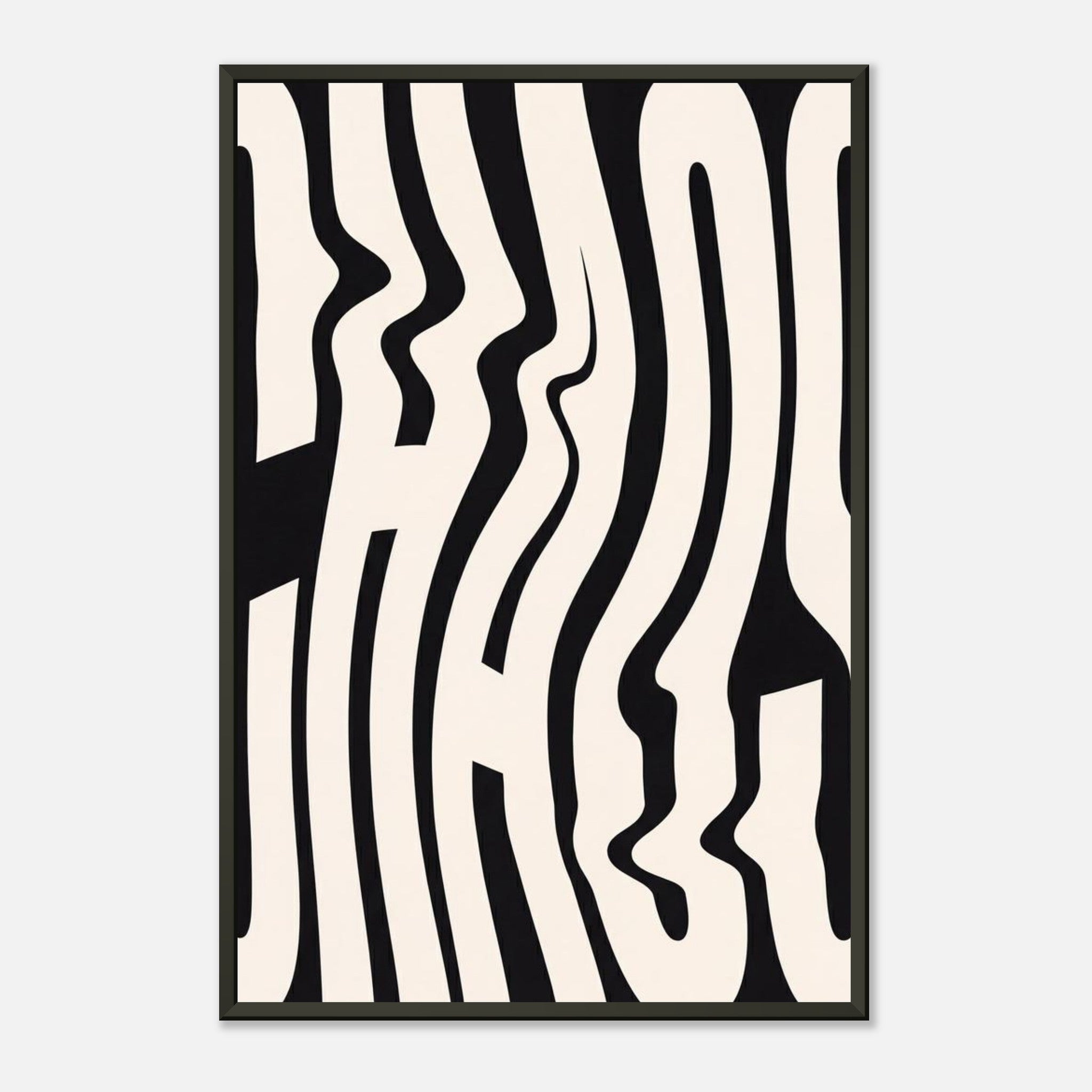 Chaos | Typography Premium Metal Framed | LACO ART