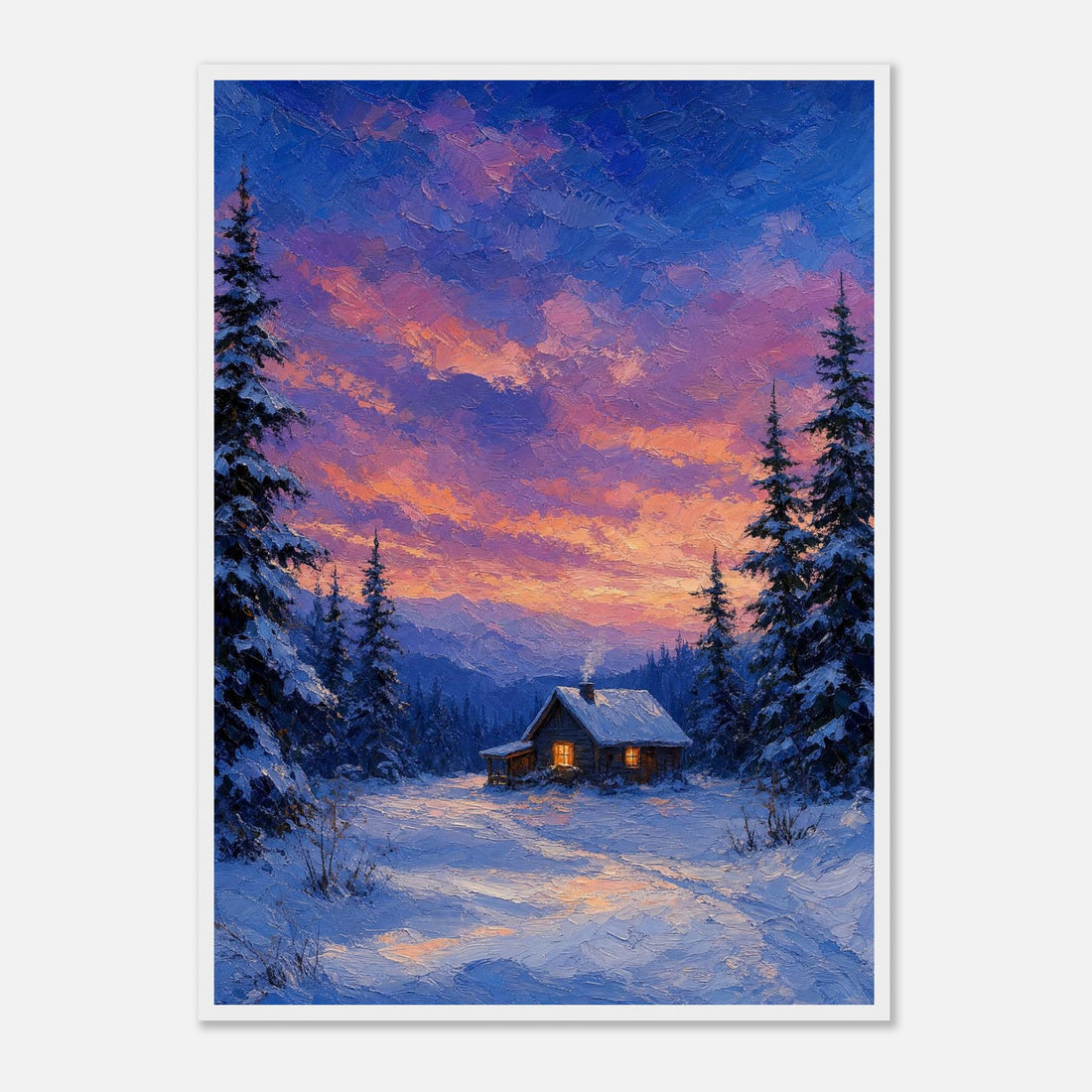 Whiteout | Studio Editions Premium Wooden Framed