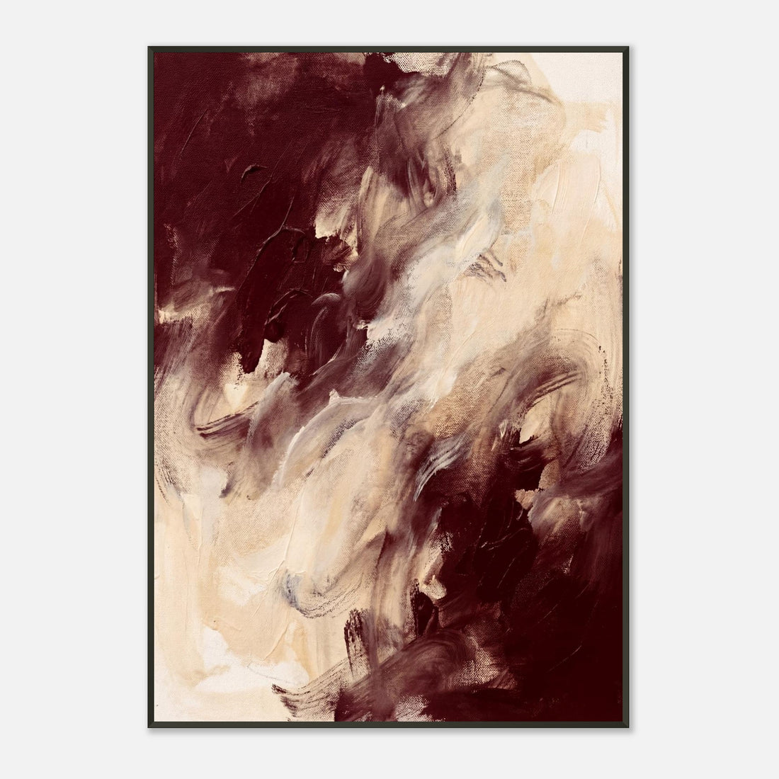 Ember Drift | Abstract Premium Metal Framed