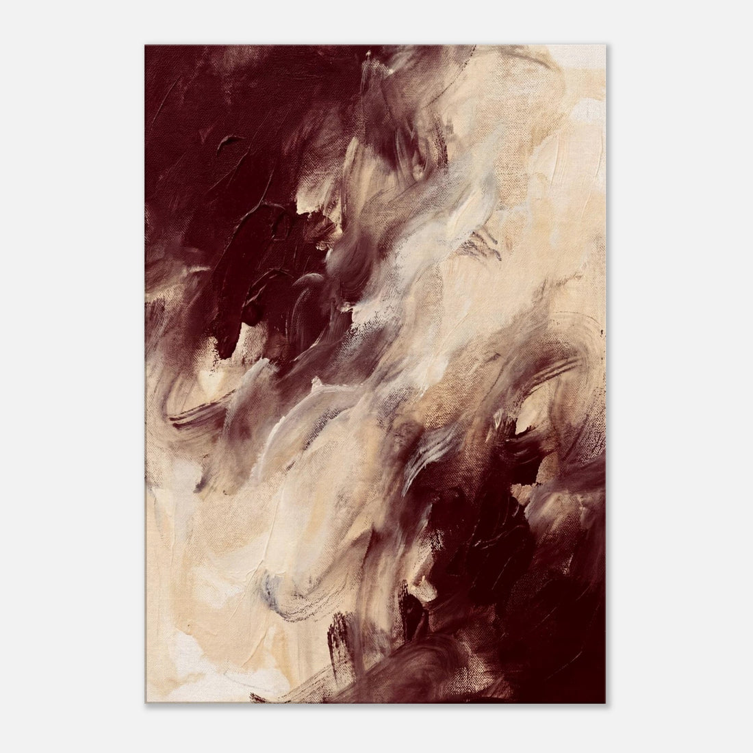 Ember Drift | Abstract Canvas
