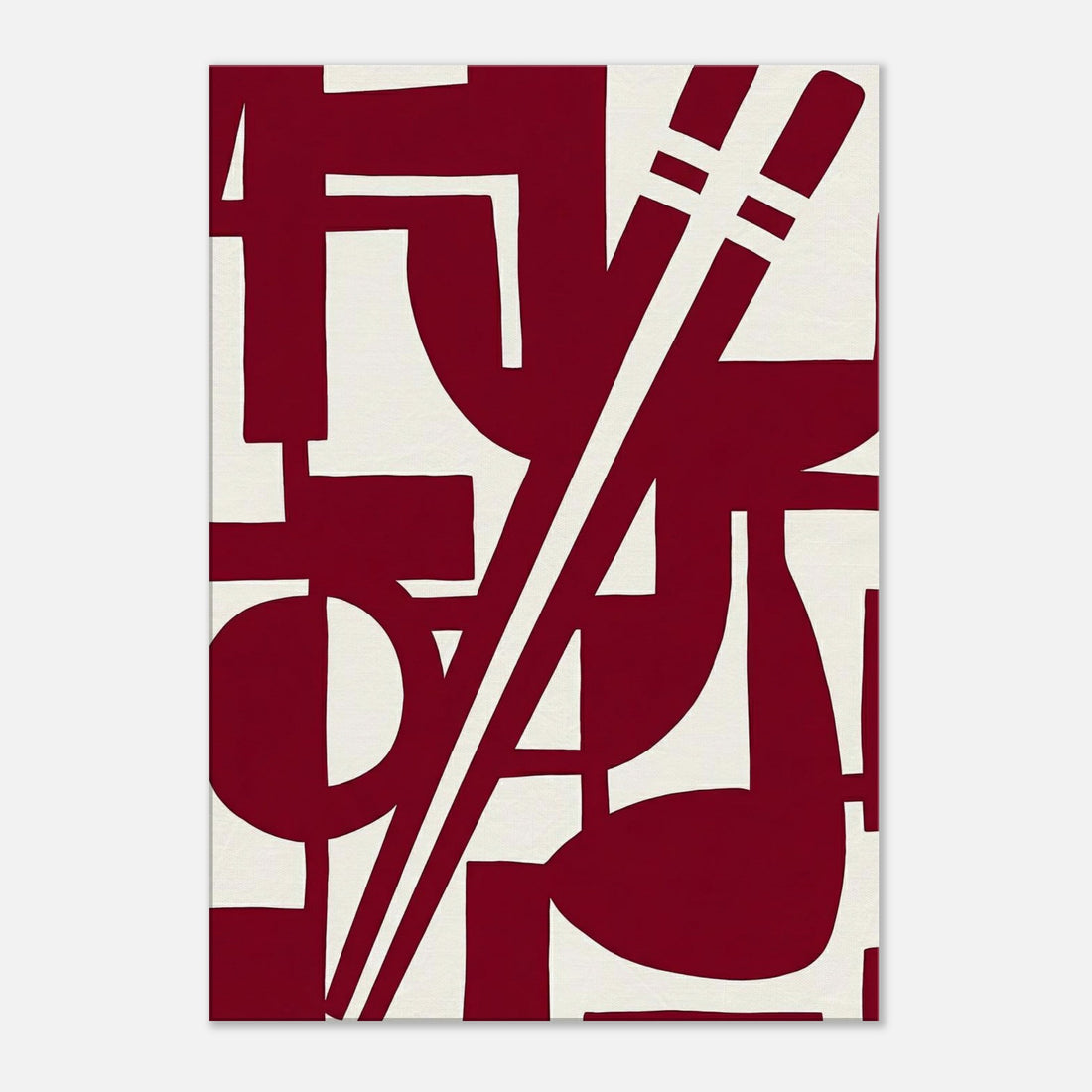 Cipher Cobalt | Abstract Canvas