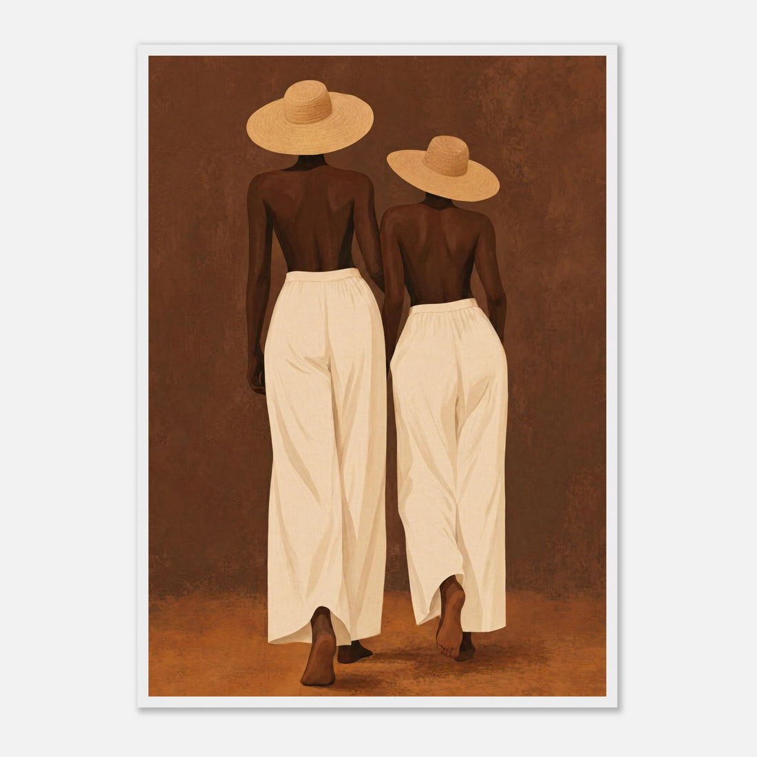 Walking Together | Souls Premium Wooden Framed