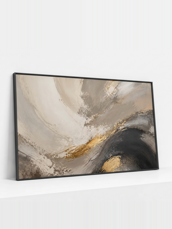 Curved Current — metal framed