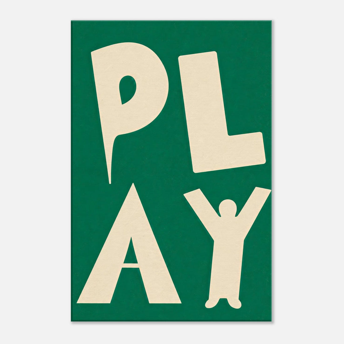Play | Typography Canvas