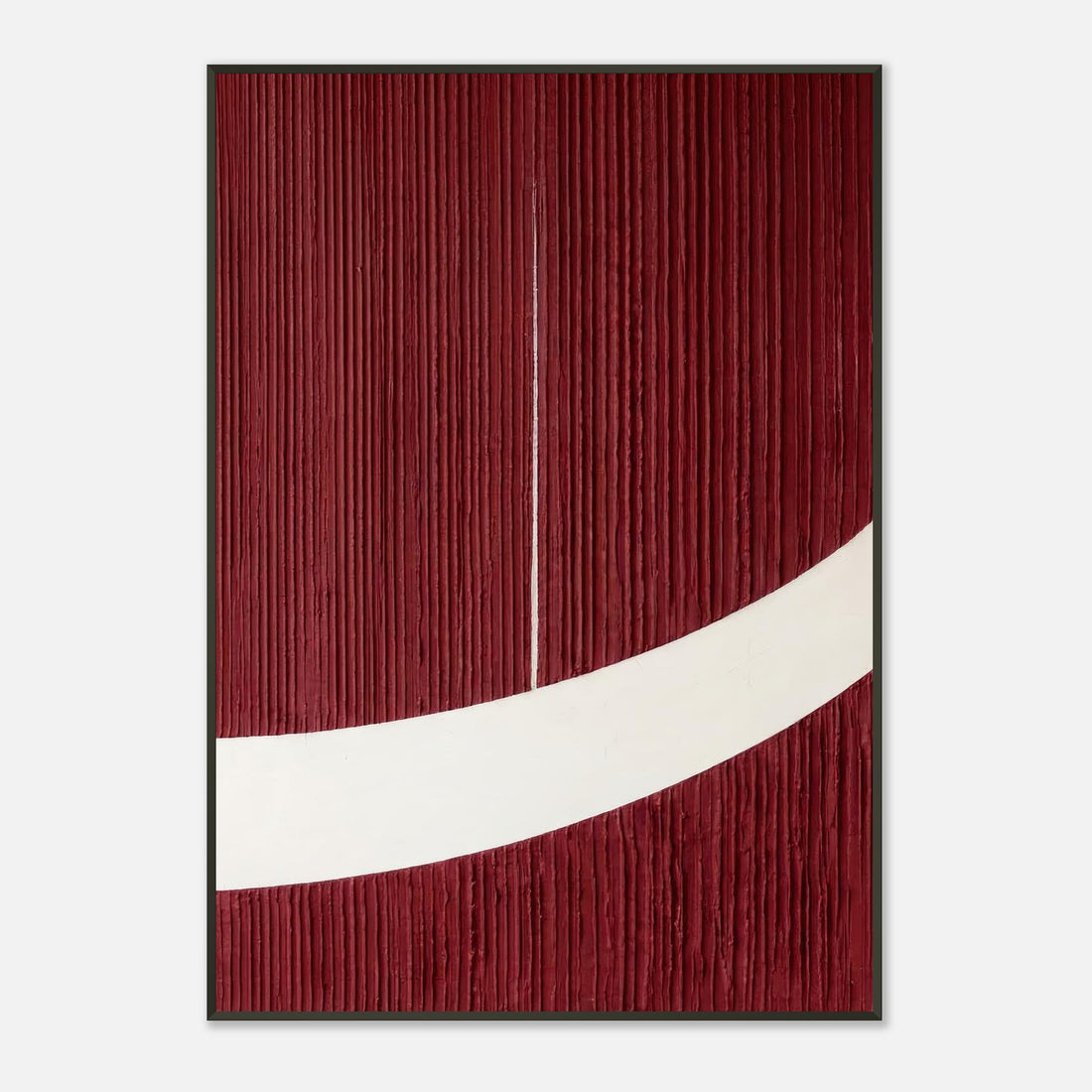 Lunar Arc | Abstract Premium Metal Framed