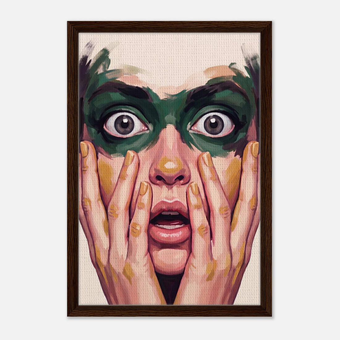 The Witness | Others Framed Canvas