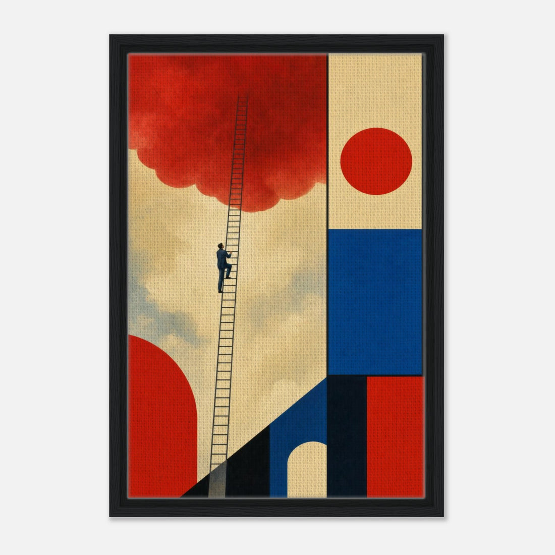 Ascent | Surreal Framed Canvas