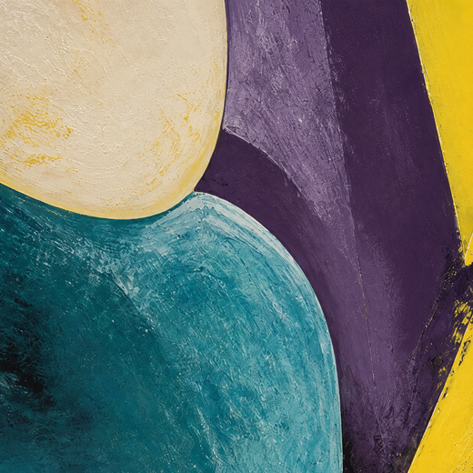 Petals After Dark | Foam Print — surface close-up