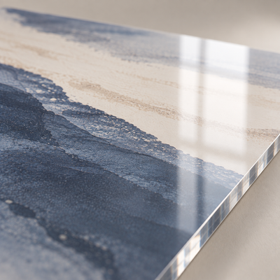 Acrylic surface detail