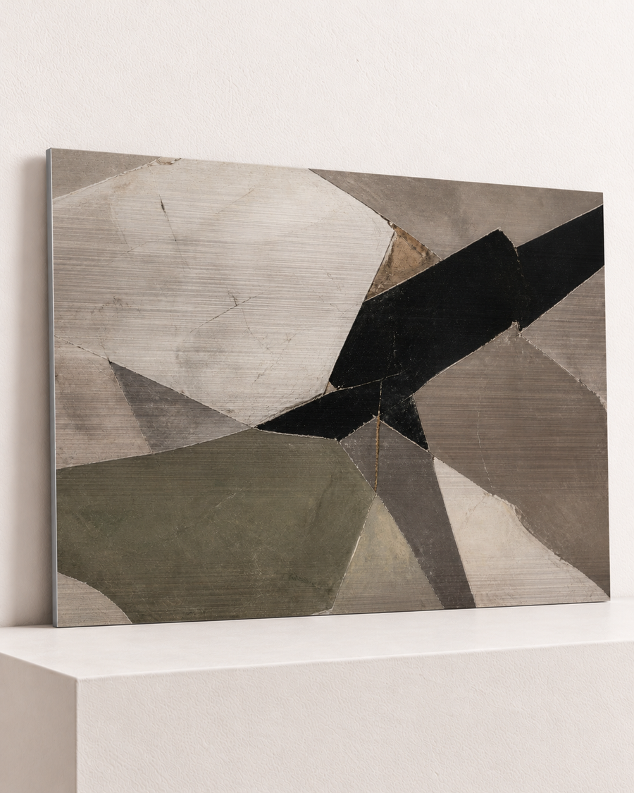 Across the Divide | Brushed Aluminum Print