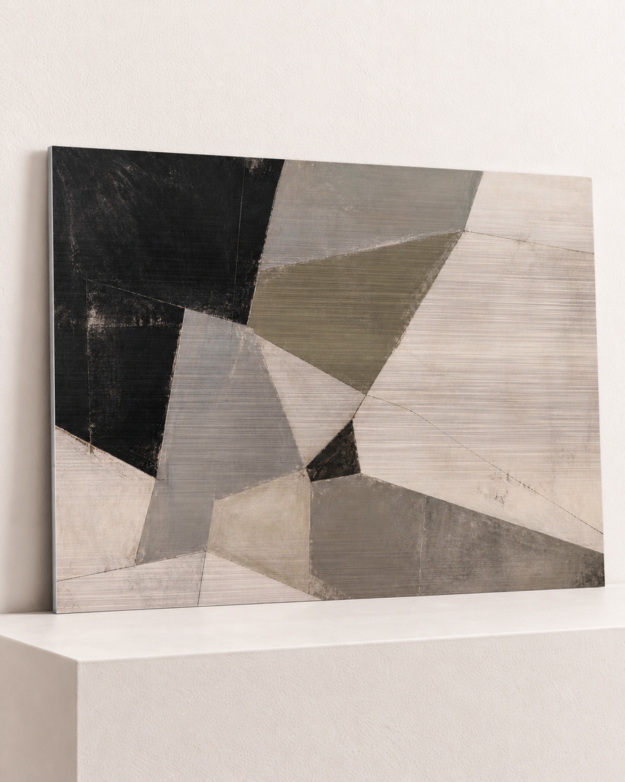 Quiet Angles | Brushed Aluminum Print