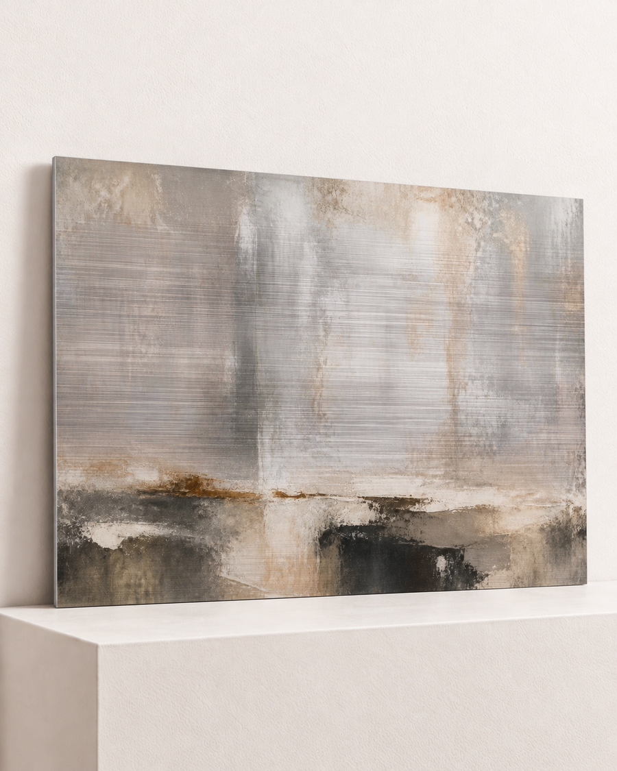 Quiet Estuary | Brushed Aluminum Print