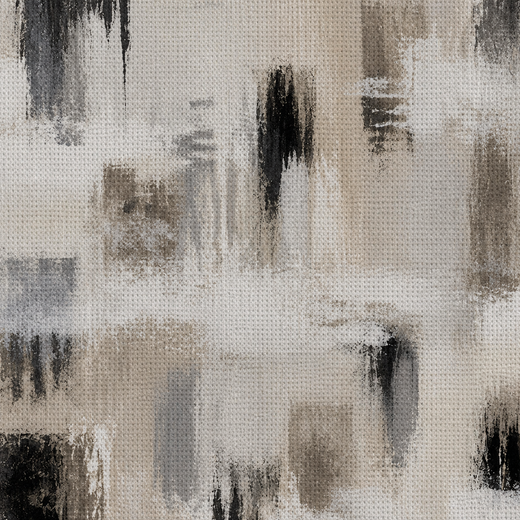 Black Comes Through | Framed Canvas — surface close-up