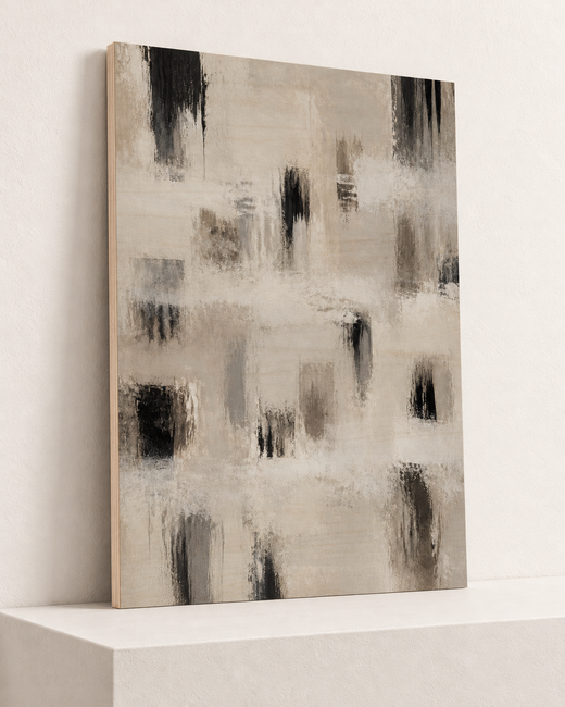 Black Comes Through | Wood Print