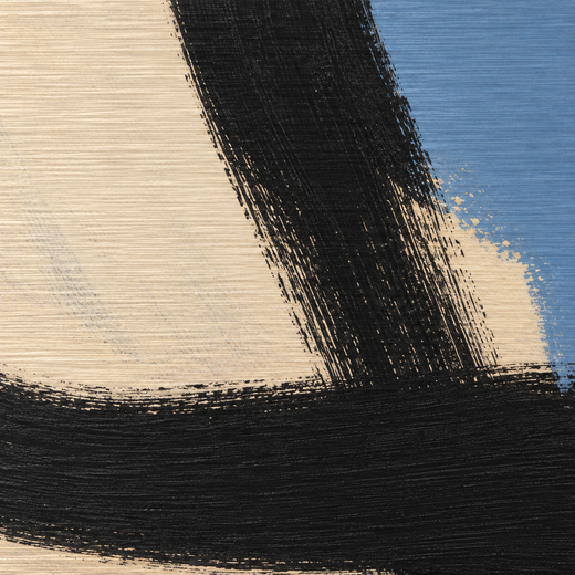 Take the Long Way | Brushed Aluminum Print — surface close-up