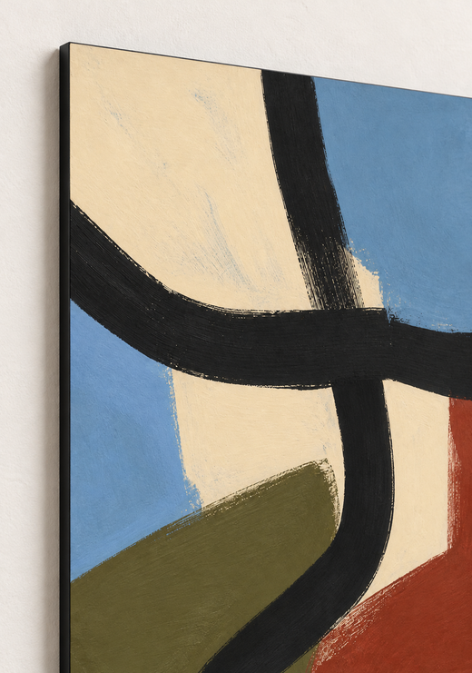 Take the Long Way | Foam Print — edge close-up