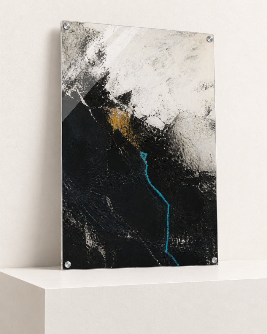 Blue Fault | Acrylic Print