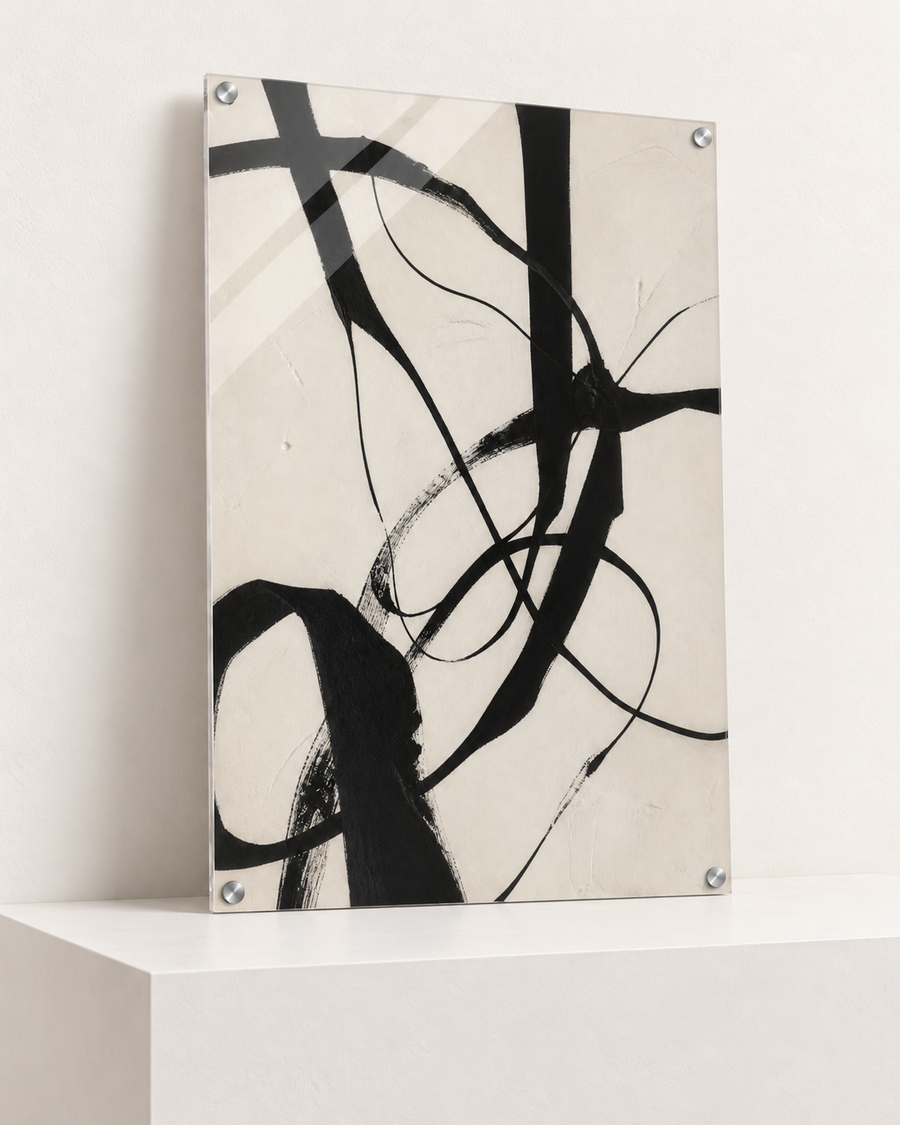 Calligraphic Line | Acrylic Print