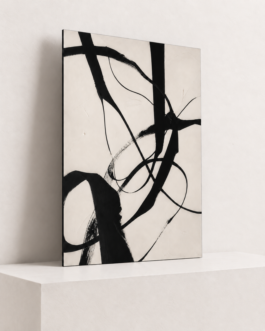 Calligraphic Line | Foam Print