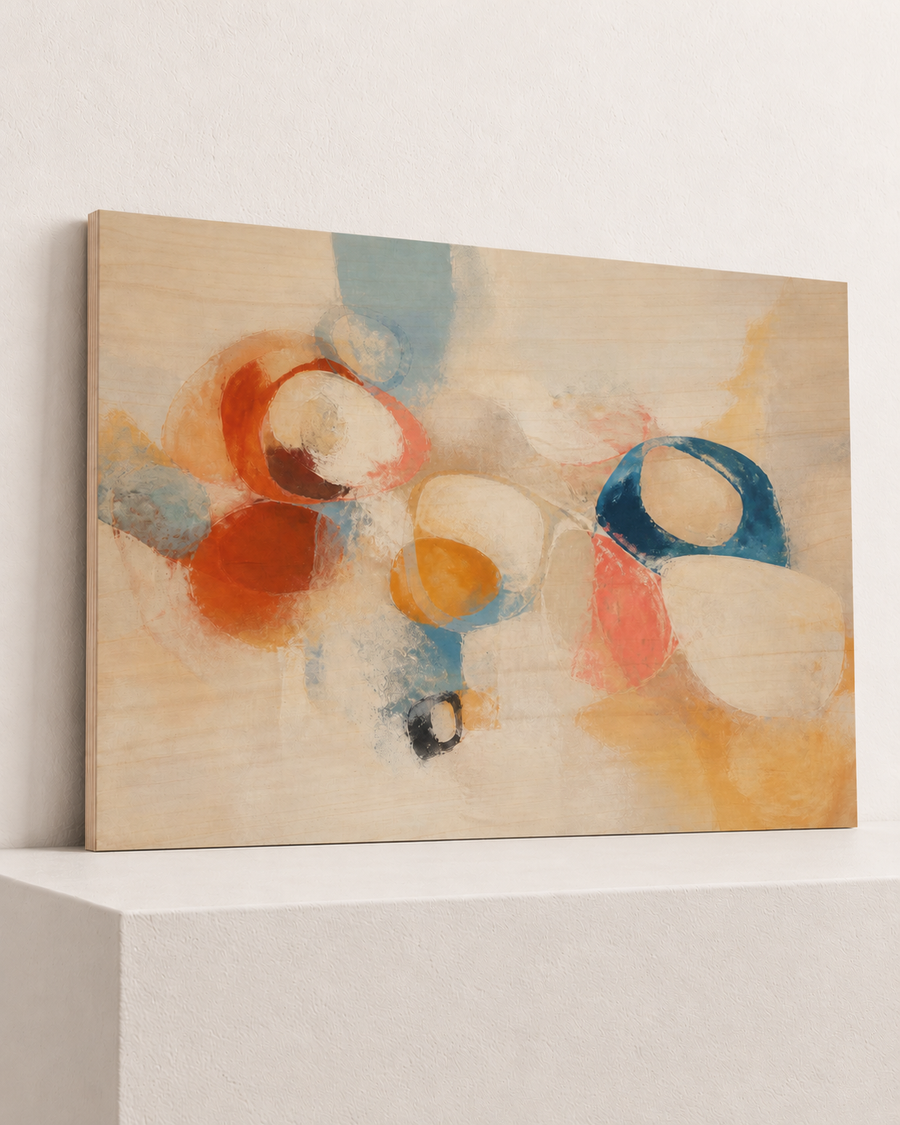 Small Circles | Wood Print