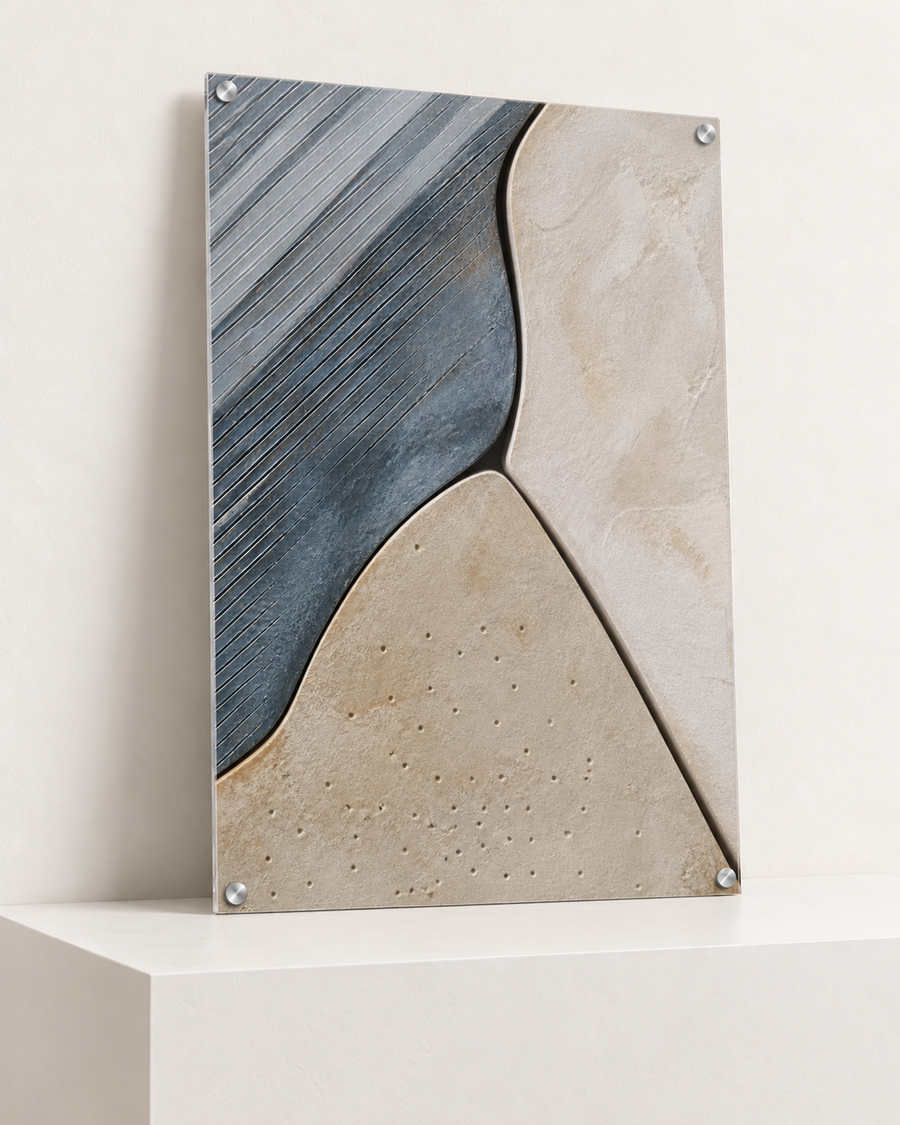 Slate and Sand | Acrylic Print