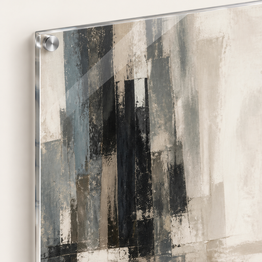 City Memory | Acrylic Print — edge close-up
