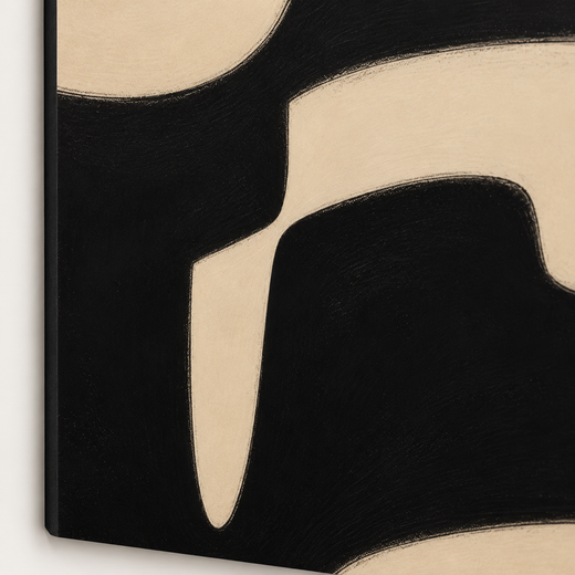 Cream Cutouts | Foam Print — surface close-up