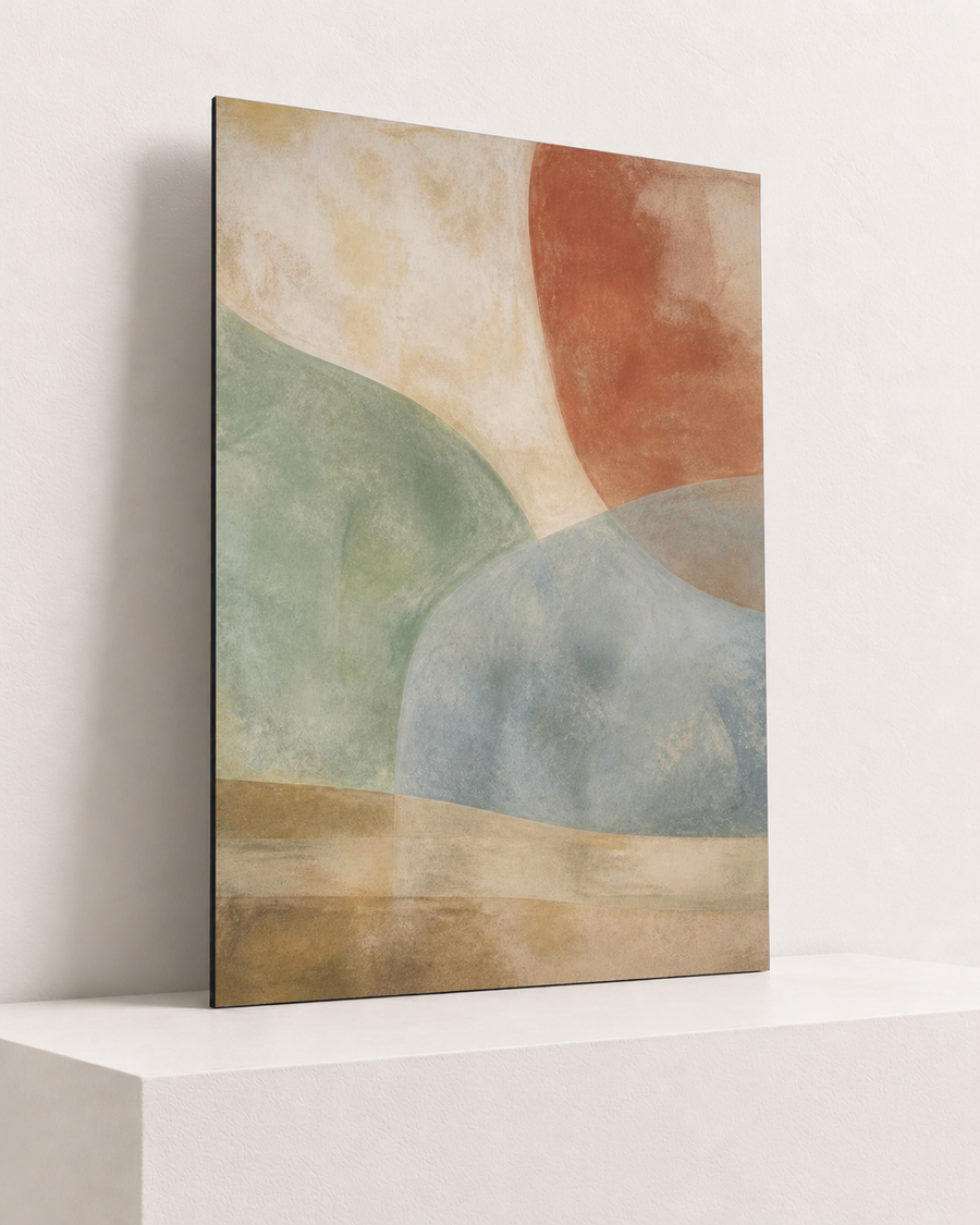 Curved Quiet | Foam Print