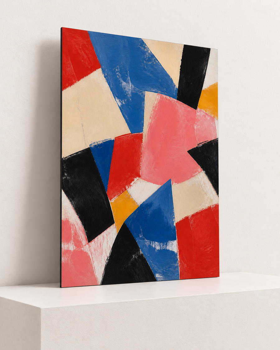 Red Meets Blue | Foam Print