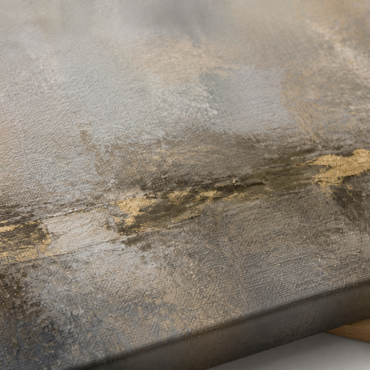 The Far Shore | Canvas — surface close-up