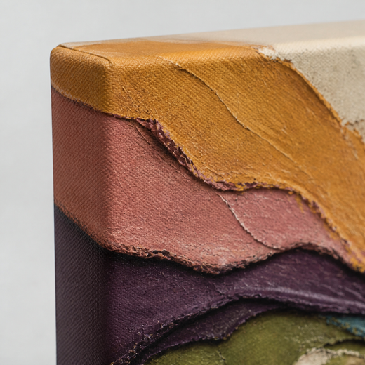 Colour at the Edges | Canvas — edge close-up