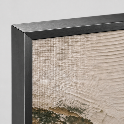 Along the Contour | Metal Framed — edge close-up