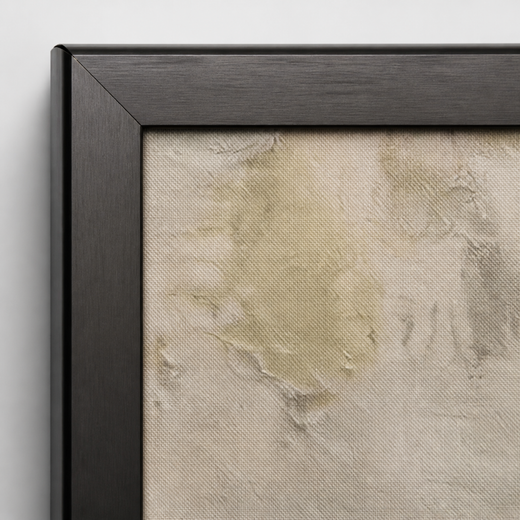 Eroded Basin | Metal Framed — edge close-up
