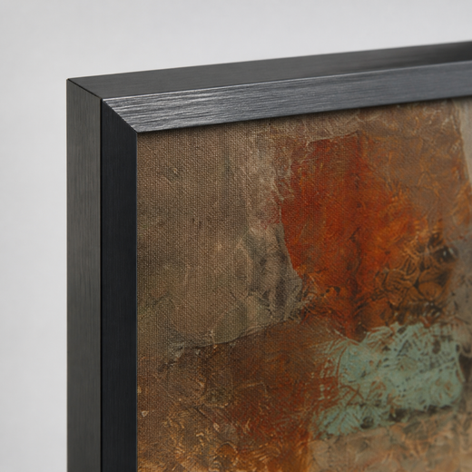 Old Walls | Metal Framed — edge close-up
