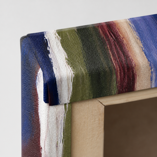 Colour in Motion | Canvas — edge close-up