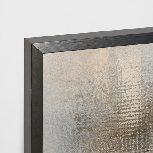 Morning in Grey | Metal Framed — edge close-up
