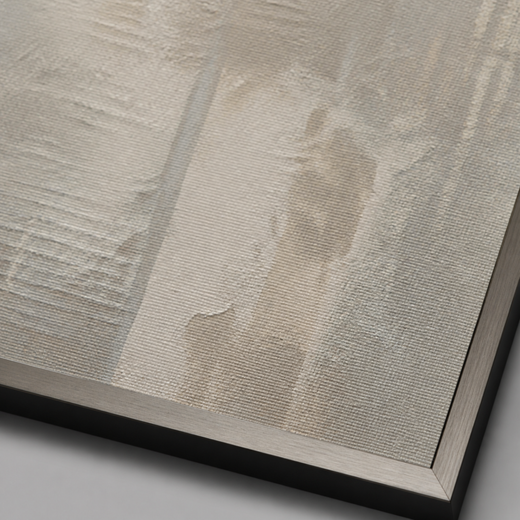 Morning in Grey | Metal Framed — surface close-up