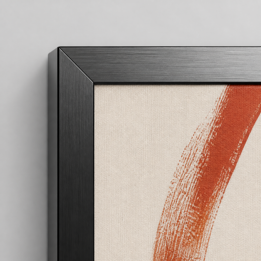 Four Small Gestures | Metal Framed — edge close-up