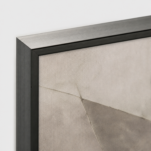 Across the Divide | Metal Framed — edge close-up