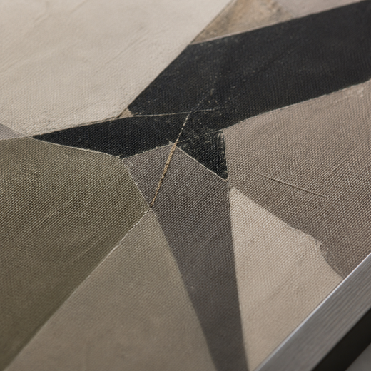 Across the Divide | Metal Framed — surface close-up