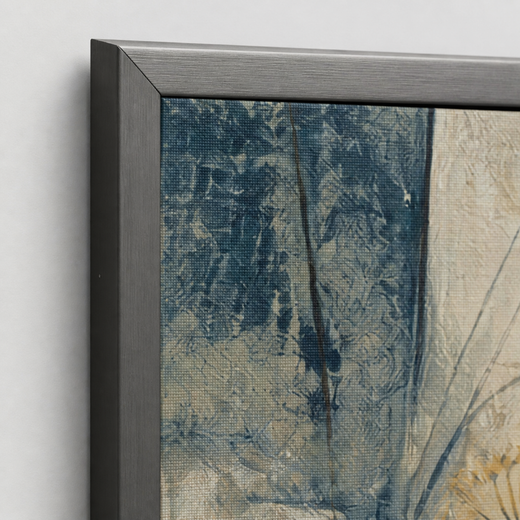 An Overgrown Garden | Metal Framed — edge close-up