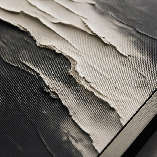 A Pale Seam | Metal Framed — surface close-up